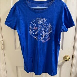 Roxy Paradise Blue Short Sleeve Tee